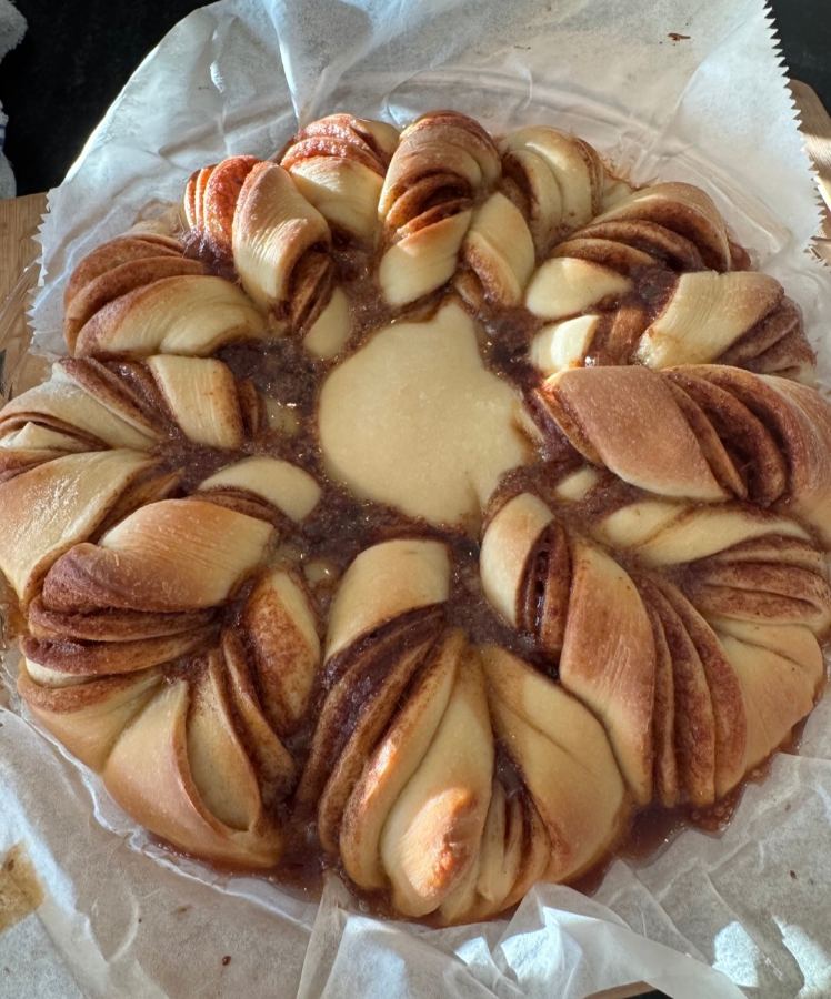Cinnamon Sourdough Star bread