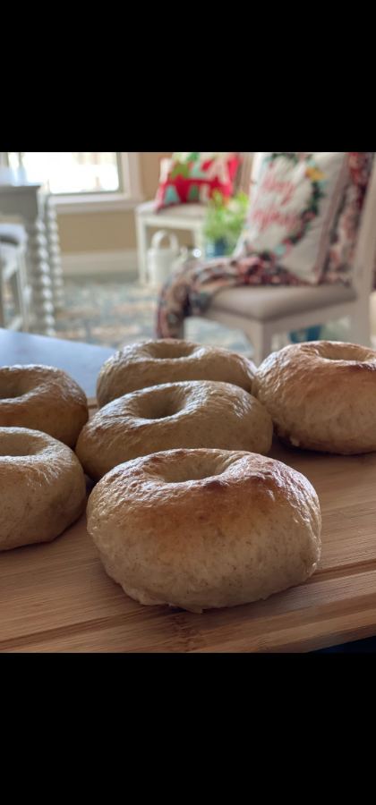 Sourdough Bagels